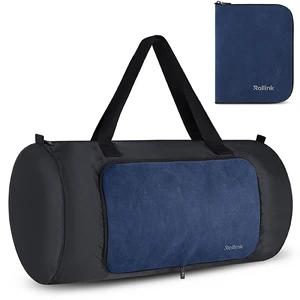 תיק מתקפל מתאים לעליה למטוס מבית המותג Rollink TriPack - שחור כחול