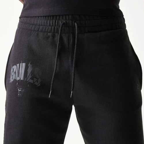 מכנסי ניו ארה New Era NBA Chicago Bulls Black Shorts | גברים