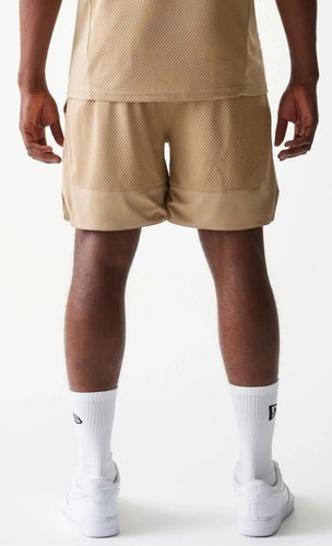 מכנסי ניו ארה New Era Mesh Graphic Oversized Shorts | גברים