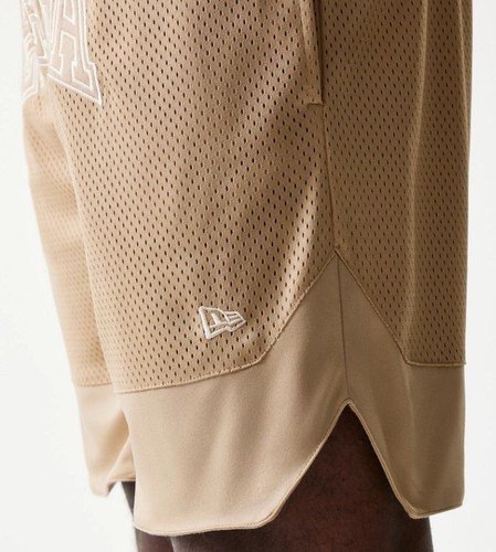 מכנסי ניו ארה New Era Mesh Graphic Oversized Shorts | גברים