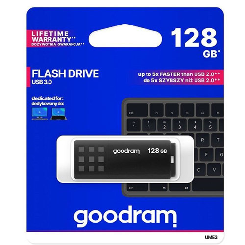 דיסק און קי GOODRAM UME3 128GB USB 3.2 שחור