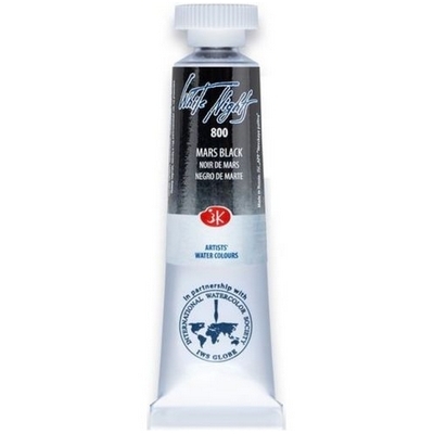 צבע מים שפורפרת 10 מל White Nights -Mars black 800