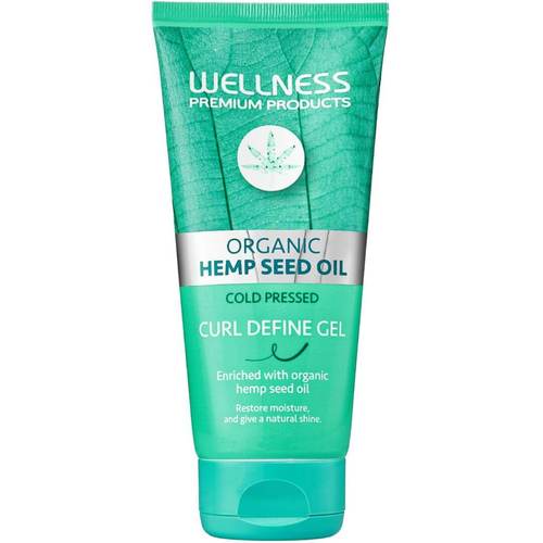 ג`ל לשיער מתולתל WELLNESS וולנס 180 מ