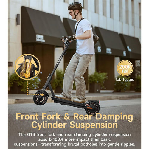 קורקינט חשמלי Navee E-Scooter GT3+ מנעול שרשרת KRYPTONITE