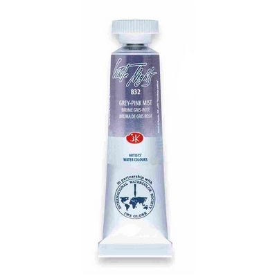 צבע מים שפורפרת 10 מל White Nights -Grey rose mist 832