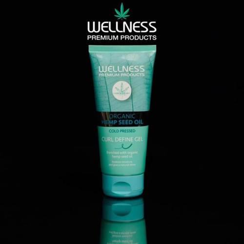 ג`ל לשיער מתולתל WELLNESS וולנס 180 מ