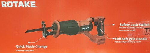מסור חרב נטען 20V בראשלס - גוף בלבד