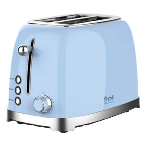 מצנם מפואר 2 פרוסות Sol SL-7204 תכלת