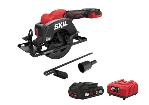 מסור עגול נטען יד אחת נטען 20V Brushless לעבודות רב גוניות + מתנה סוללה 2.0Ah ומטען דגם SW1E3540CA SKIL