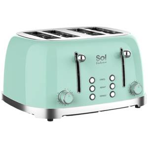 מצנם מפואר 4 פרוסות Sol SL-7408 ירוק