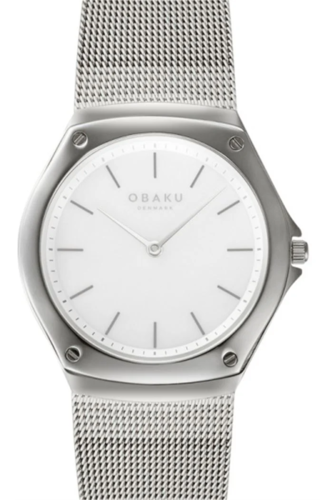Obaku V316LXCWMC נשים דק עם זכוכית ספיר