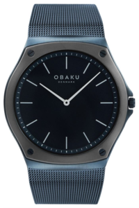 Obaku V316GXYLML דק גודל 40 מ"מ עם זכוכית ספיר