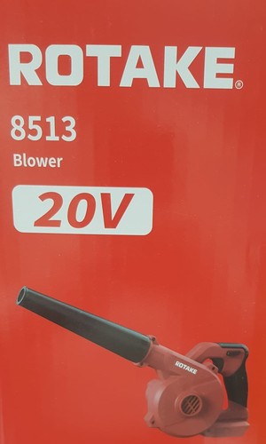 מפוח נטען 20V מנוע בראשלס - גוף בלבד