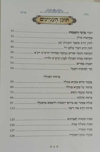 נתיבות שלום - נתיב פורים