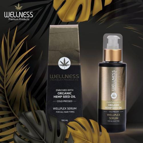 סרום לכל סוגי השיער WELLPLEX וולפלקס WELLNESS וולנס 100 מ