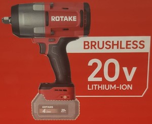 מפתח אימפקט נטען 1/2 1180NM 20V - גוף בלבד