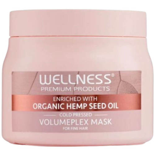 מסכה לשיער דק ופגום WELLNESS וולנס 500 מ