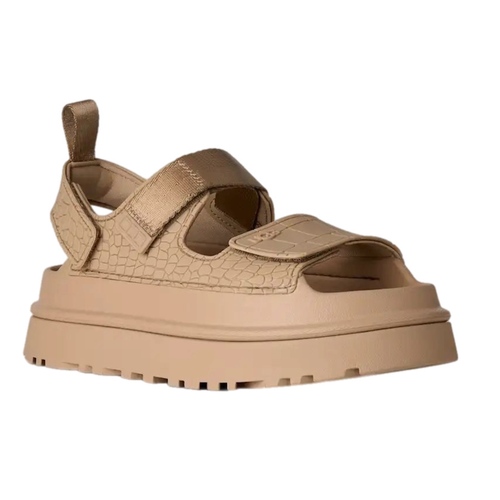 סנדל UGG גולדנסטאר גולדנגלואו אמבוסד מידות 36-41 לנשים בגוון קאמל
