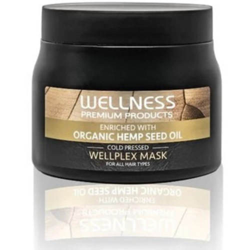 מסכת וולפלקס WELLPLEX MASK לכל סוגי השיער מבית וולנס 500 מ
