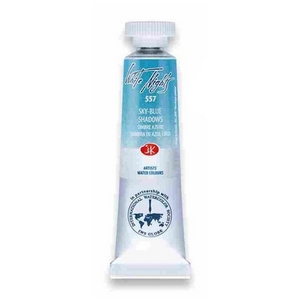 צבע מים שפורפרת 10 מל White Nights -Sky blue shadows 557