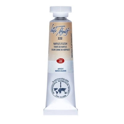 צבע מים שפורפרת 10 מל White Nights -Naples flesh 222
