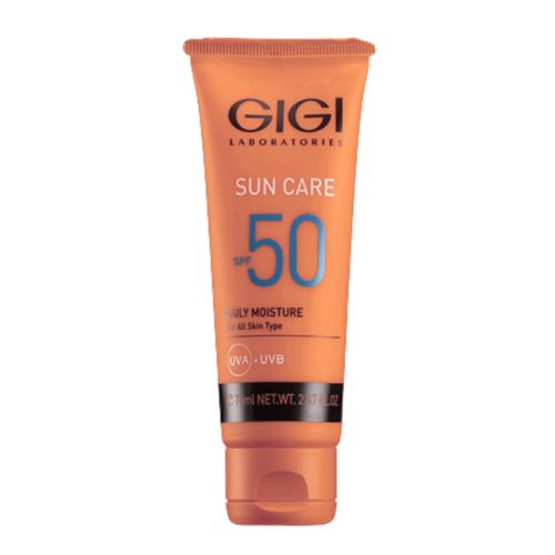 קרם לחות והגנה SPF50 בגודל 75 מ״ל מסדרת סאן קאר - ג׳יג׳י | GIGI