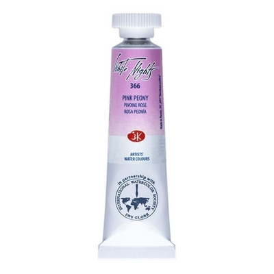 צבע מים שפורפרת 10 מל White Nights -Rose peony 366
