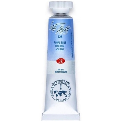 צבע מים שפורפרת 10 מל White Nights -Royal blue 528