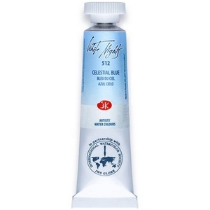 צבע מים שפורפרת 10 מל White Nights -Celestial blue 512