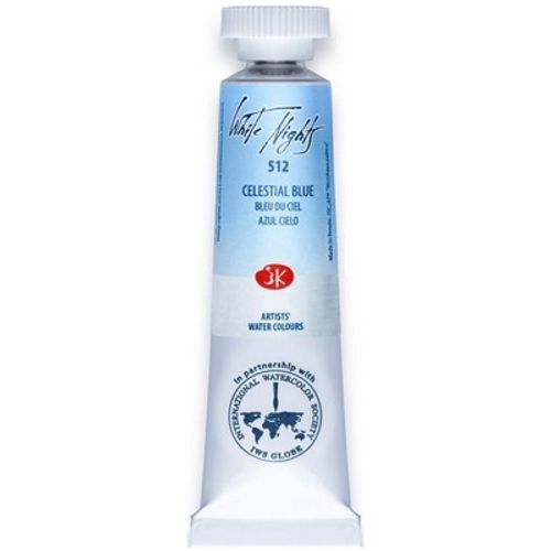 צבע מים שפורפרת 10 מל White Nights -Mint 735