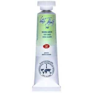 צבע מים שפורפרת 10 מל White Nights -Warm green 747
