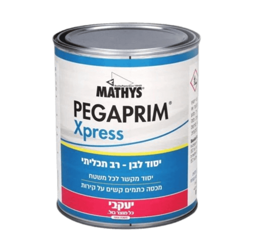 PEGAPRIM – יסוד מקשר לבן לכל משטח - 5 ליטר