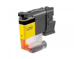 ראש דיו צהוב תואם Brother LC521Y