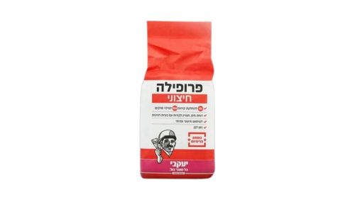 פרופילה חיצונית – שפכטל חזק למילוי קירות חוץ 5 ק