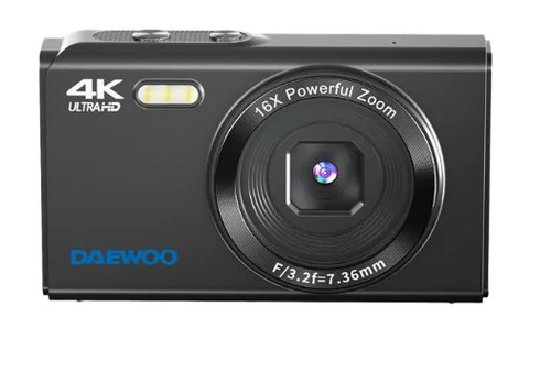 מצלמה דיגיטלית DAEWOO DA-6485 4K 44MP