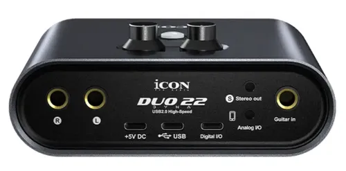 כרטיס קול חיצוני 2 ערוצים – ICON Duo 22 Dyna