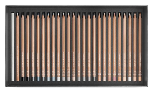 סט 100 עפרונות צבעוניים LUMINANCE 6901 + שני עפרונות בלנדר