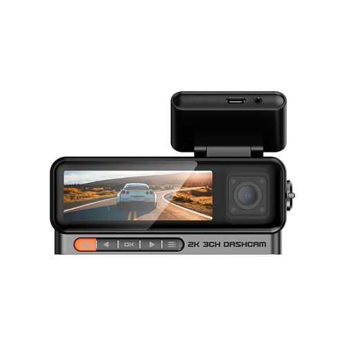 מצלמת דרך היקפית 3 עדשות ECO DVR-1800 2K