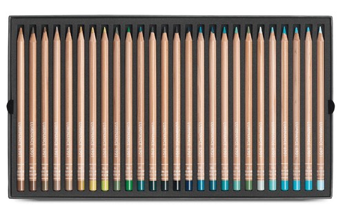 סט 100 עפרונות צבעוניים LUMINANCE 6901 + שני עפרונות בלנדר