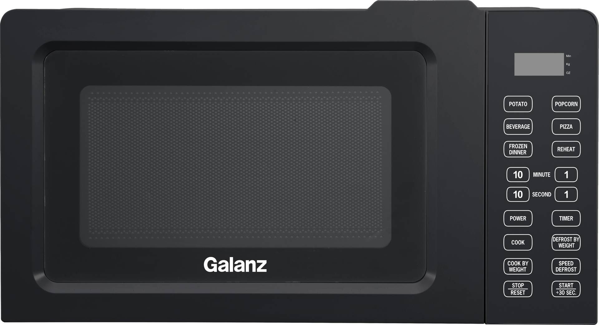 מיקרוגל דיגיטלי 20 ליטר Galanz MD-20LGA עיצוב Black Glass יוקרתי