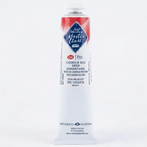 צבע שמן 46 מל Master Class Cadmium Red Deep 303 (סידרה 3)
