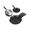 סט 3 מחבתות שחורות 20/24/28 ס״מ BARI BLACK La Kitchenette