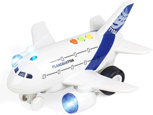 מטוס נוסעים אינטראקטיבי עם אורות וצלילים
