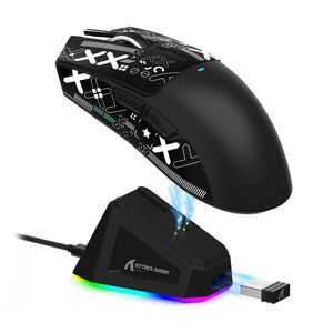 עכבר GAMING ATTACK SHARK X11 BLACK RGB USB