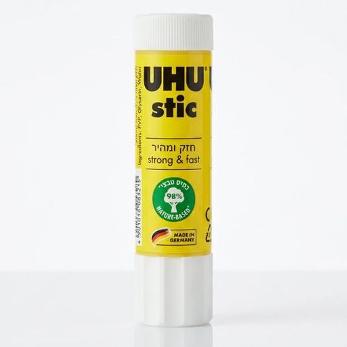 דבק סטיק 21 גר UHU Stic חזק ומהיר