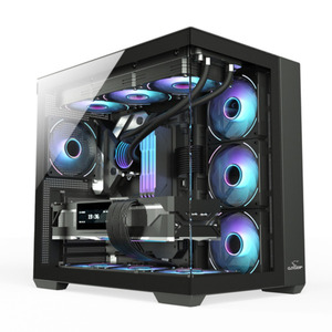 מארז+ספק 800PLUS G.TIGER 6FAN GAMING RGB C708