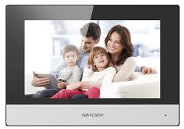 אינטרקום דור2 מסך לבן 7" IP WIFI HIKVISION DS-KH6320-WTE1