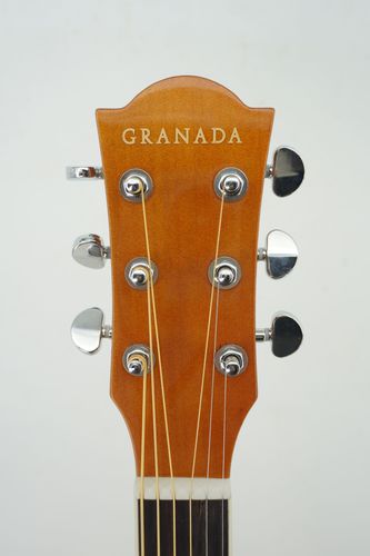 גיטרה אקוסטית מוגברת דקה + נרתיק GRANADA GA39SLE Laminated Spruce Top