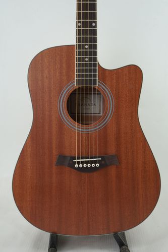 גיטרה אקוסטית CUTAWAY + נרתיק גימור מט GRANADA GF41MNT Laminated Mahogany