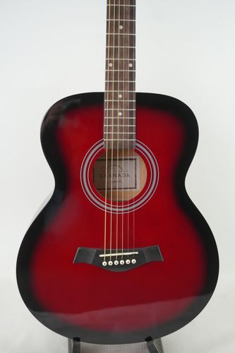 גיטרה אקוסטית + נרתיק GRANADA PH40RDS Redburst